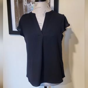 NWT Calvin Klein black blouse sz S